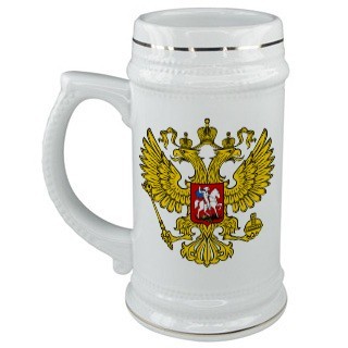 Керамическая кружка для пива Сборная России